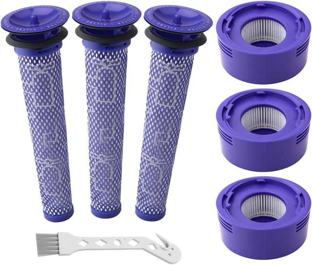 🔥 EFOTIML 6 Pack Vakuumfilter Ersatz Kit für Dyson V7, V8 Tier und V8 Absolute