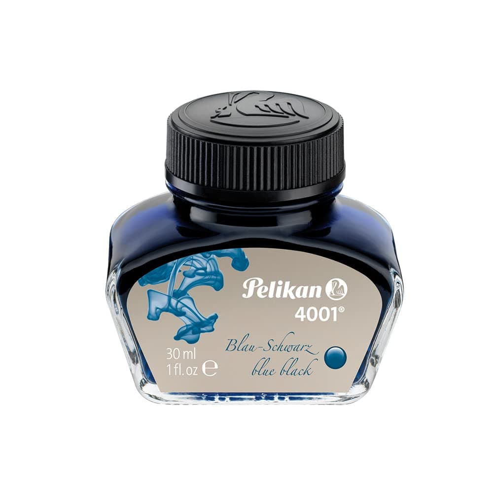 🖋️ Pelikan 301028 Tintenglas Tinte 4001, 30 ml, 1 Stück, blau/schwarz Blau-Schwarz Deal - Spare jetzt 1.23€!