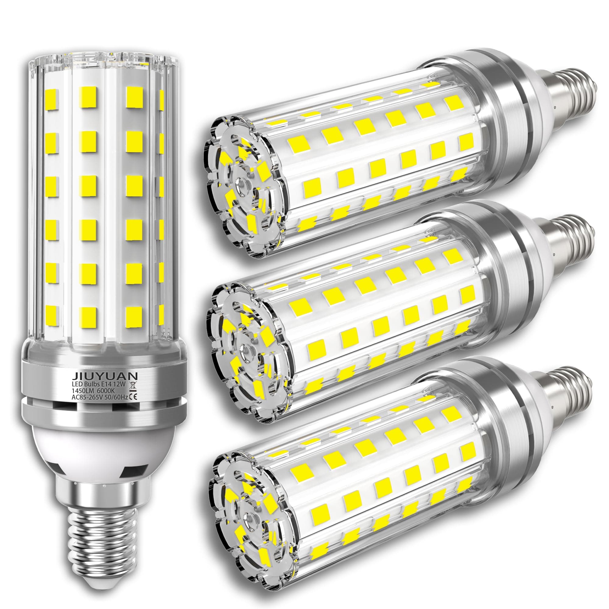 🌟 Super Angebot: E14 LED Mais Birne 12W Kaltweiß - 4er Pack