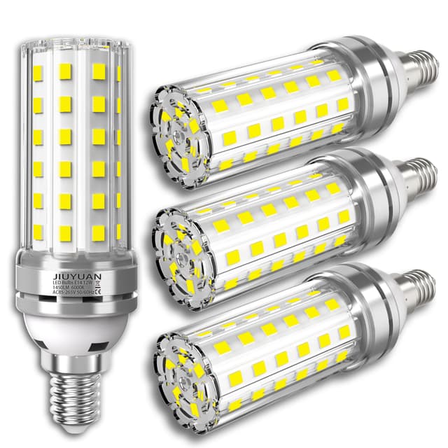 🌟 Super Angebot: E14 LED Mais Birne 12W Kaltweiß - 4er Pack