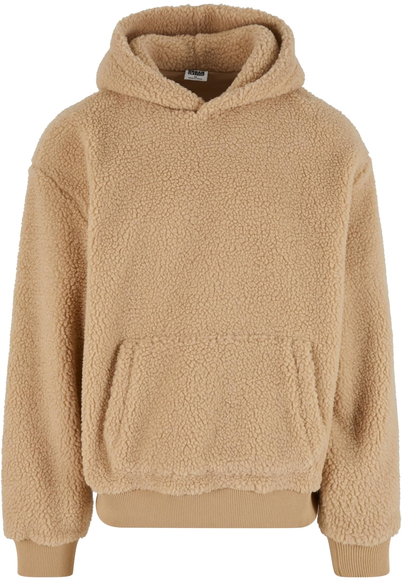 🔥 Mega Deal! Urban Classics Teddy Hoody 5XL Unionbeige 🧥