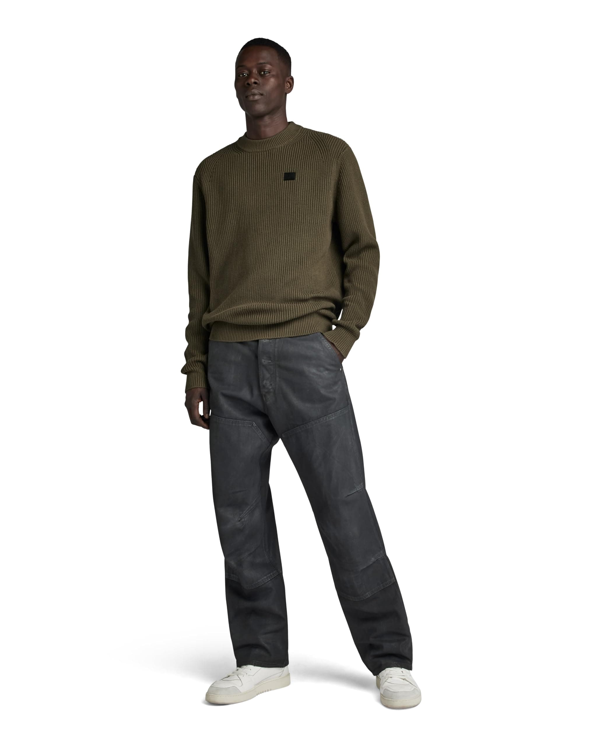 🌟 Super Deal! G-STAR Herren Pullover S Grün 💚
