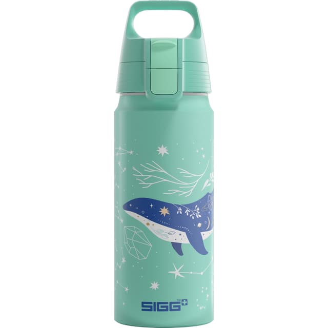 SIGG - Alu Trinkflasche Kinder - WMB ONE 🐳🐙🐬 - Made in Switzerland