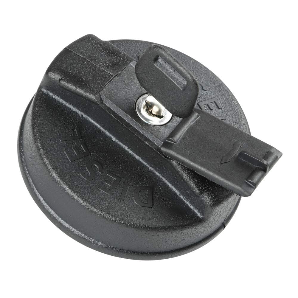 Lampa D-6, Abdeckung Belüfteter Tankdeckel - Ø 60 mm, Schwarz, Kunststoff, Auto, Motorrad 🚗🏍️