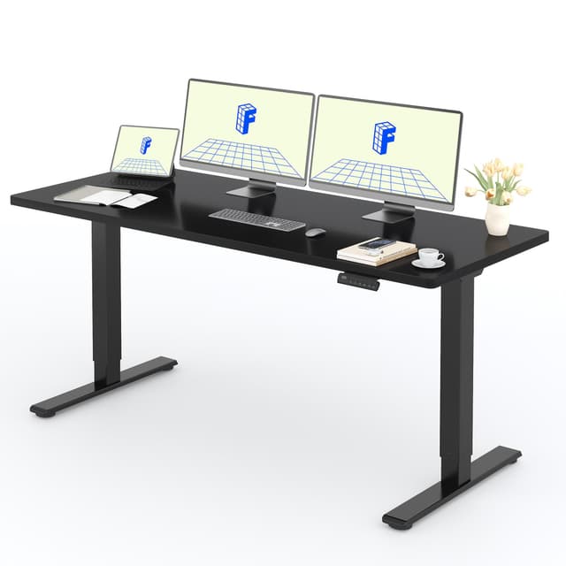 🌟 FLEXISPOT Höhenverstellbarer Schreibtisch mit Doppelmotoren 🖥️