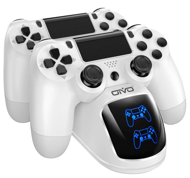 OIVO PS4 Controller Ladestation - Schnelles Aufladen für mehr Gaming-Spaß! 🎮