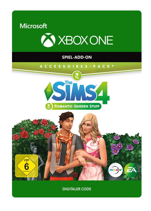 🌹 Die Sims 4 - Stuff Pack 6 | Romantischer Garten | Xbox One - Download Code 🎮