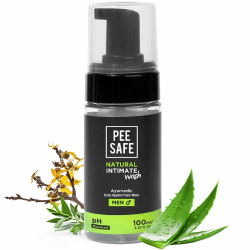 PEESAFE Intim Duschgel für Männer | Antibakterielle Intimpflege | pH-neutrale Waschlotion mit Teebaumöl und Aloe Vera