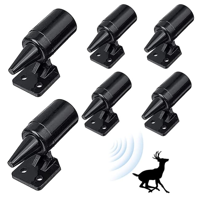 🦌🚗 6 Stück Hirschpfeife Ultraschall - Sicherheit für Ihr Fahrzeug! 🚨