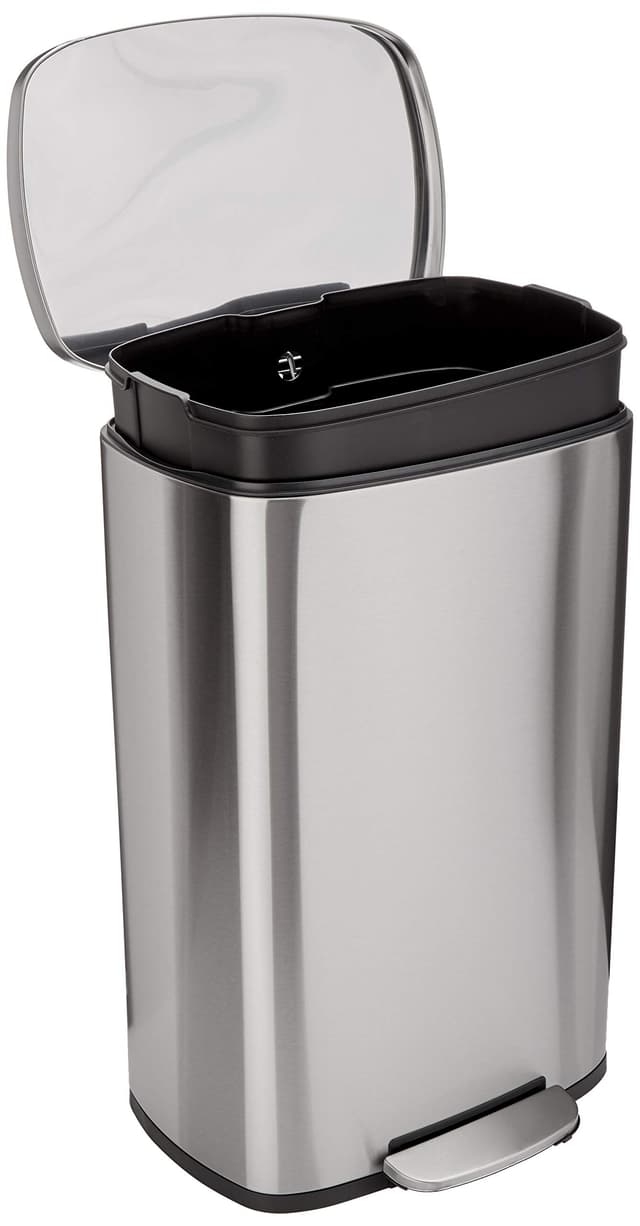 Angebot: Amazon Basics 50l Mülleimer für die Küche 🗑️🏡