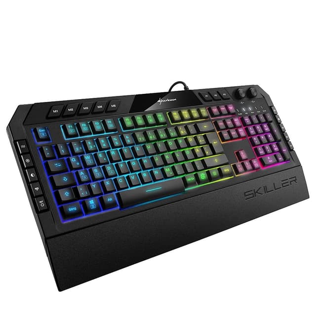 🎮 Sharkoon Skiller SGK5 Gaming Tastatur DE Layout 🌈