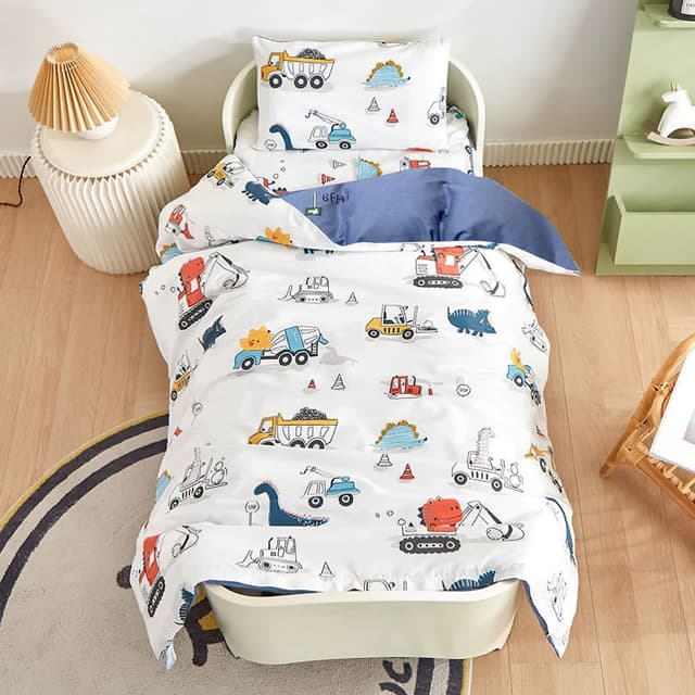 Kinderbettwäsche Set Dinosaurier 100% Baumwolle 🦕🦖
