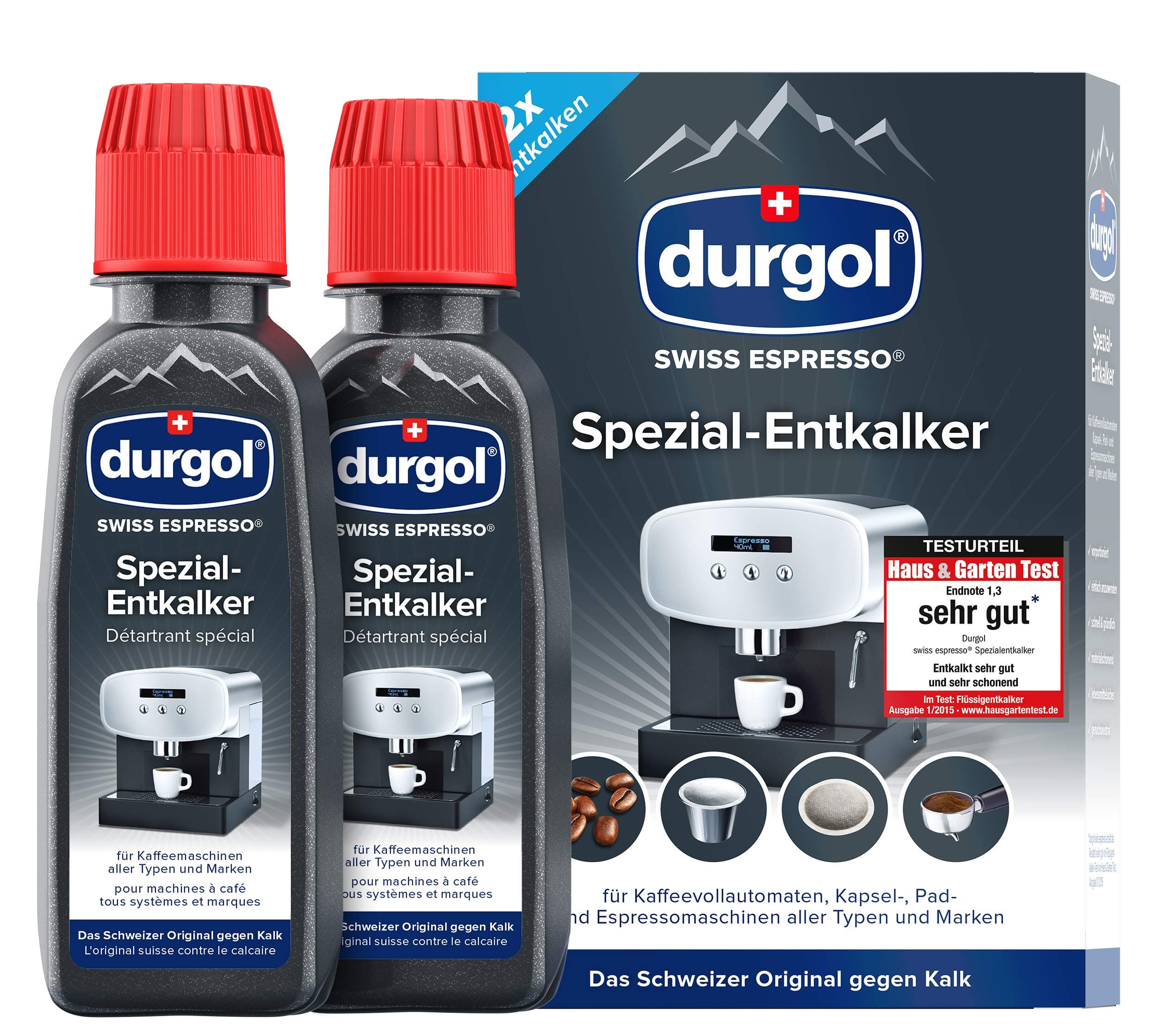 🔥 Angebot: durgol swiss espresso Spezial-Entkalker - Kalkentferner für Kaffeemaschinen 🚀