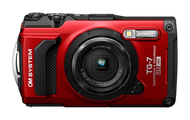 OM SYSTEM Tough TG-7 Rot Digitalkamera 📸🌊🔥