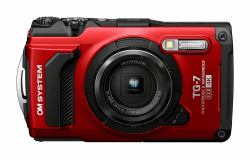 OM SYSTEM Tough TG-7 Rot Digitalkamera 📸🌊🔥