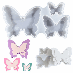🦋 Lurora2021 Silikonform Schmetterling für DIY Handwerk 🌸🕯️