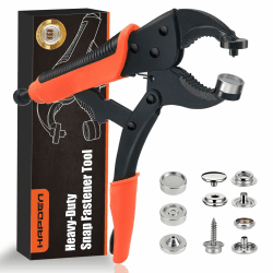 Druckknopf Set Mit Zange, Verstellbares Druckknopf-Setter-Werkzeug 🛠️🔩