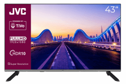 📺 JVC Fernseher 43 Zoll Smart TV Powered by TiVo Full HD Fernseher 🌟