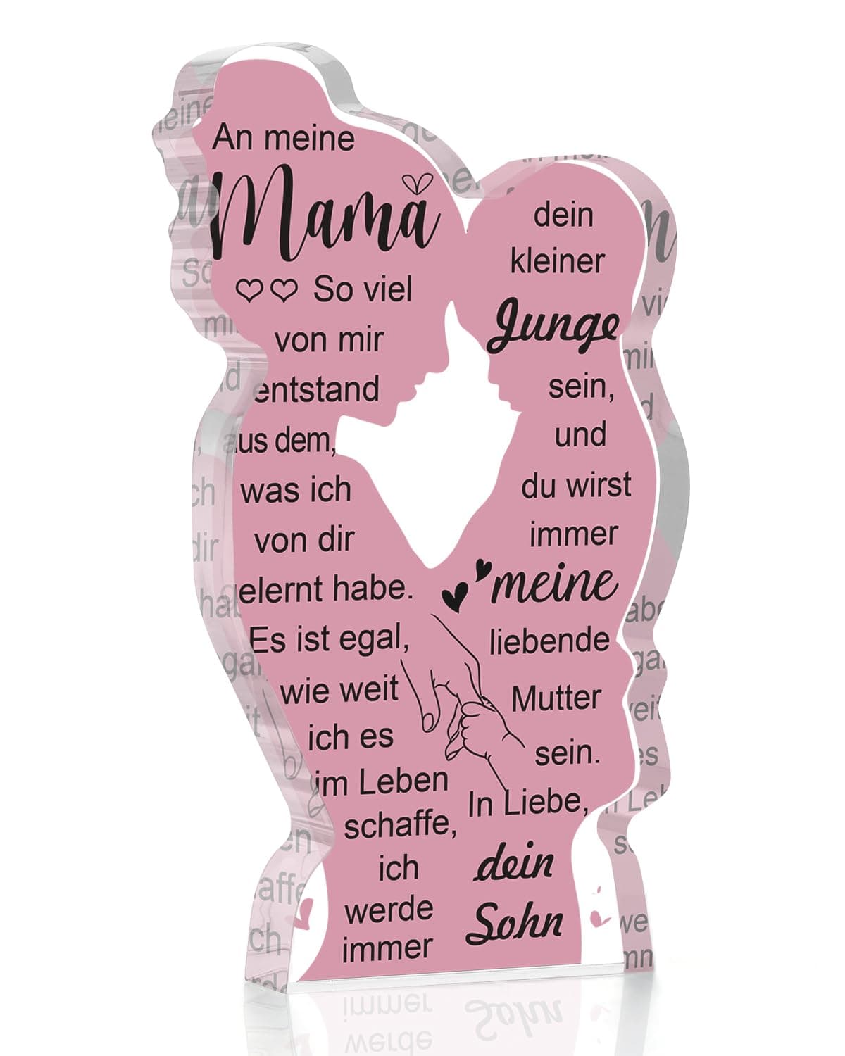 Personalisierte Acryl-Plakette für die beste Mama der Welt ❤️🎁