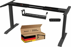 FANZWORK Schreibtisch-Gestell mit 2 Bosch-Motoren, Traglast bis 100kg 🖥️