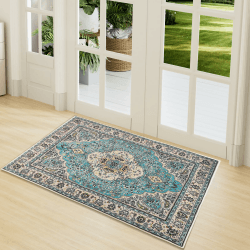🏡 LY4U Türmatten Waschbar: Indoor Anti-Rutsch Schmutzfang Bodenmatte 60x90CM