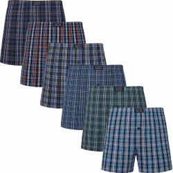 JupiterSecret Boxershorts Herren 100% Baumwolle Unterhosen Männer 6er Packs 😎🩲🎨