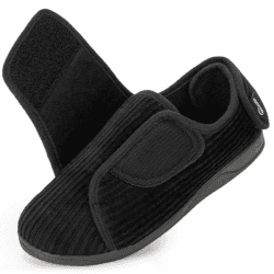 🌟 Top Deal: Damen Diabetiker Hausschuhe mit Memoryschaum - Verstellbar & Rutschfest! 👵🩺