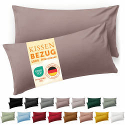 Angebot: Blumtal Kissenbezug 50 x 60cm, 2 Stück - Oeko-TEX zert. 😍