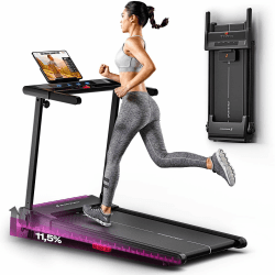 🏃‍♂️🏋️‍♀️ Sportstech Laufband für Zuhause - Treadmill bis 12 km/h - sProRun (Schwarz)