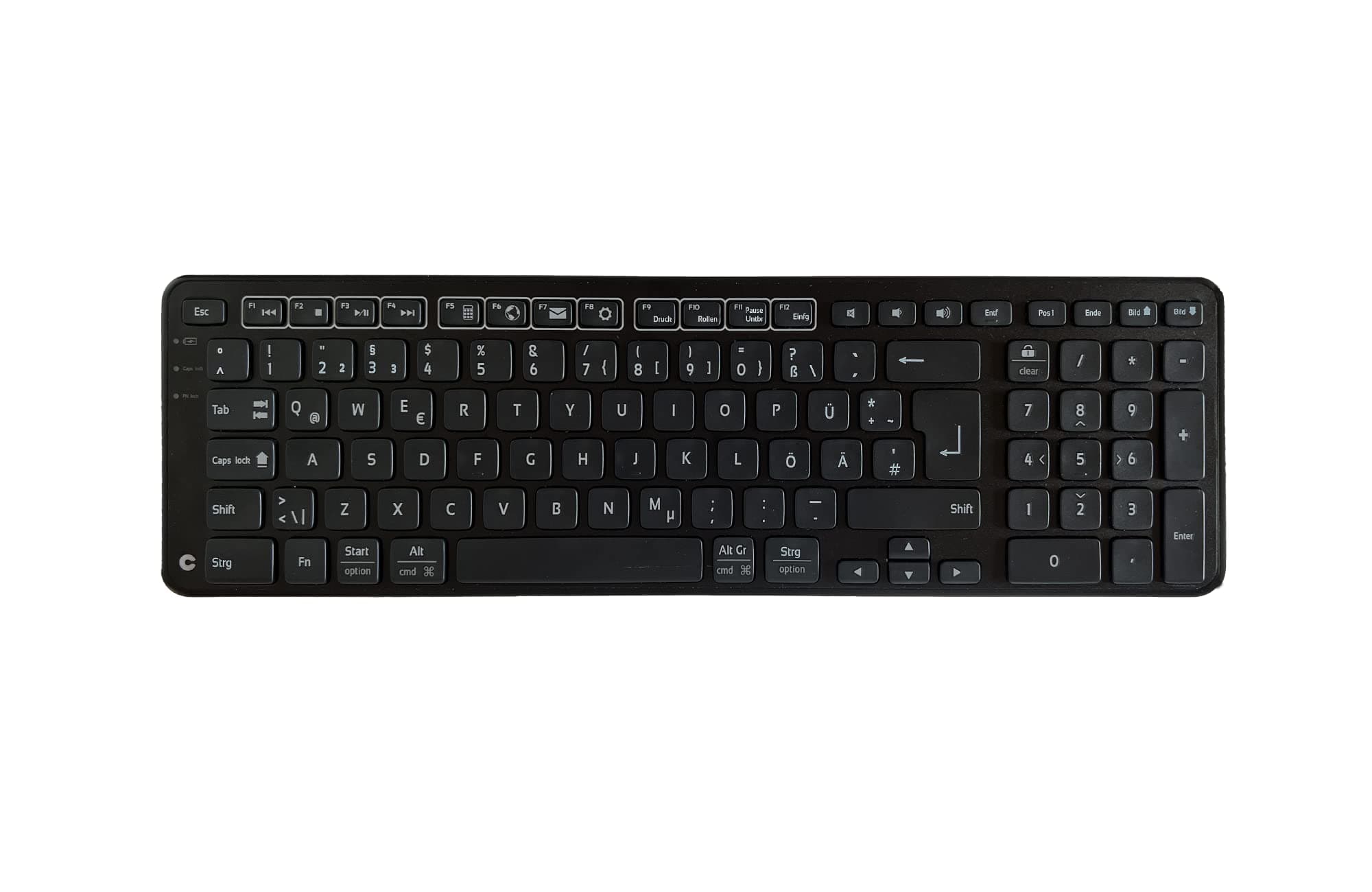 🌟 Contour Balance Keyboard | Ergonomische Tastatur mit RollerMouse | Kabellos | QWERTZ Layout 🌟