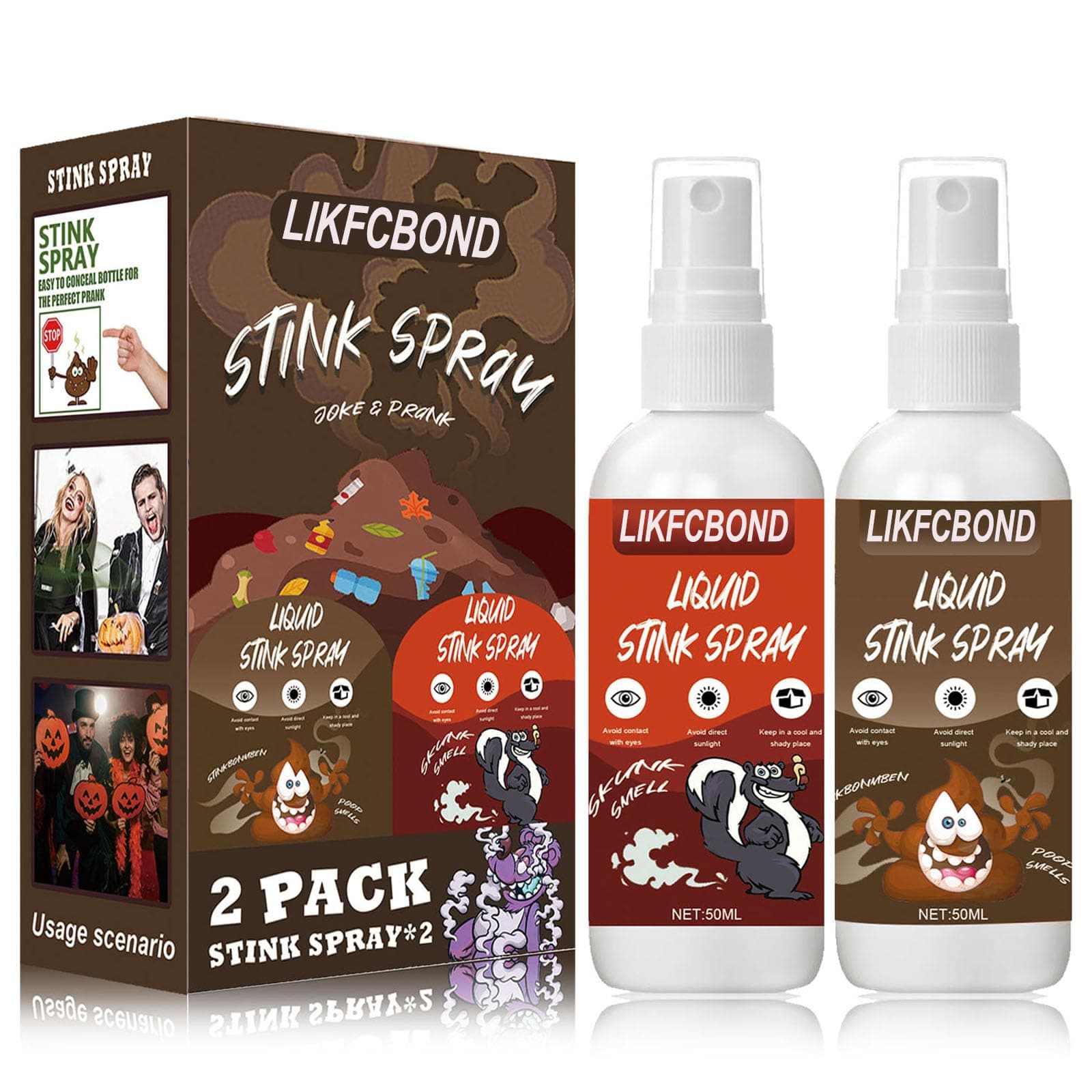 LIKFCBOND Extrastarkes Stinkspray 🤢🎉
