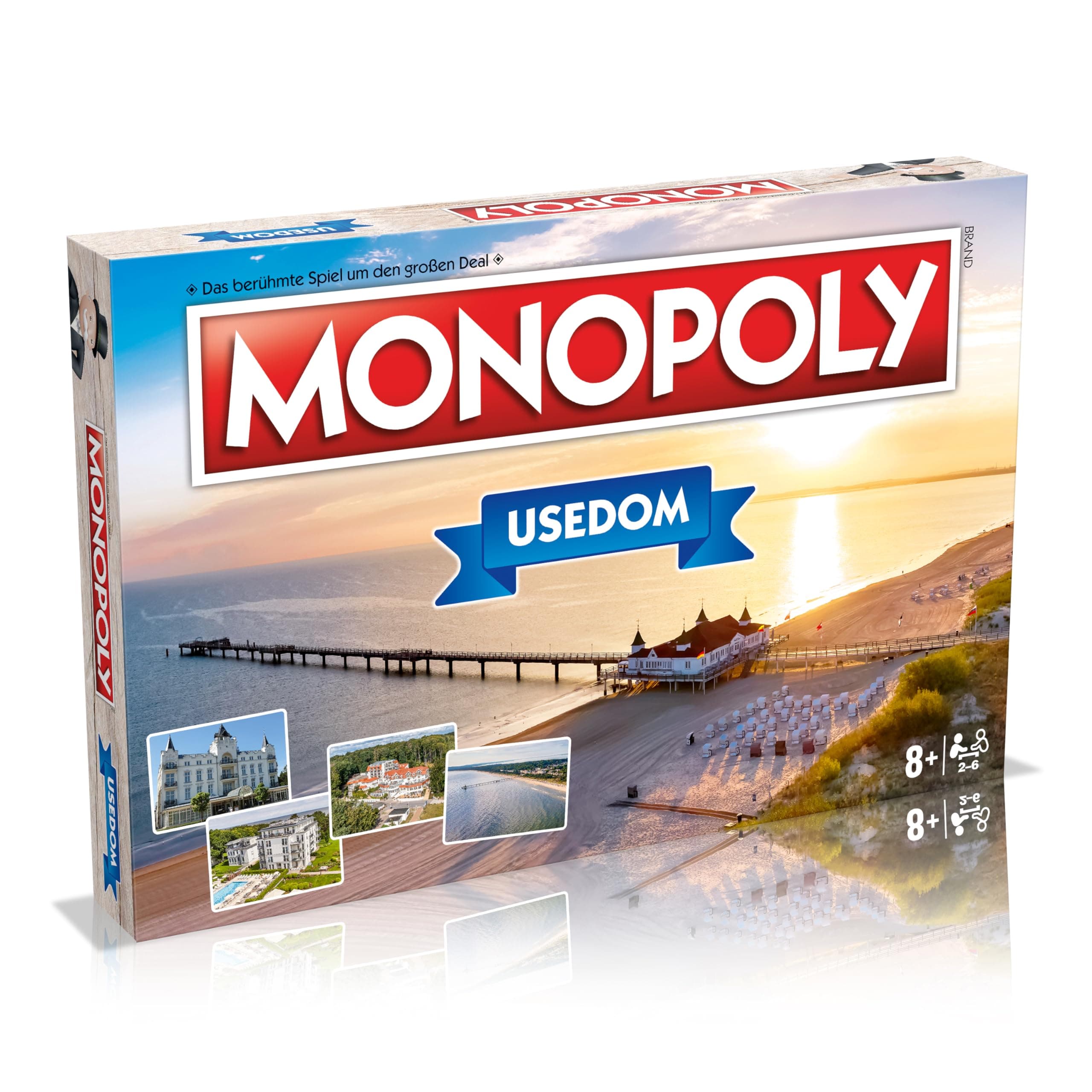 🎲🌴 Gewinnende Züge - Monopoly - Usedom Brettspiel - Alter 8+ - Deutsch 🌴🎲