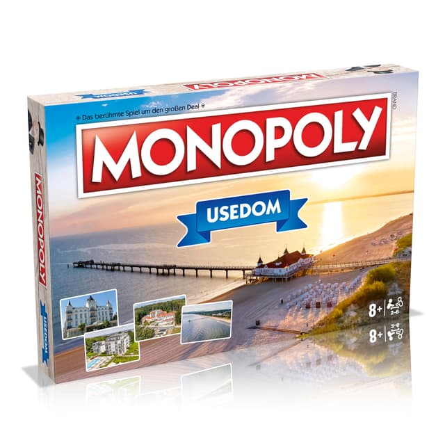 🎲🌴 Gewinnende Züge - Monopoly - Usedom Brettspiel - Alter 8+ - Deutsch 🌴🎲