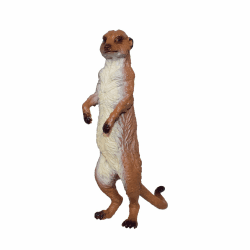 Deluxebase Mini Animal Adventure Replicas - Erdmännchen Handbemalte realistische Figur 🦡🎨