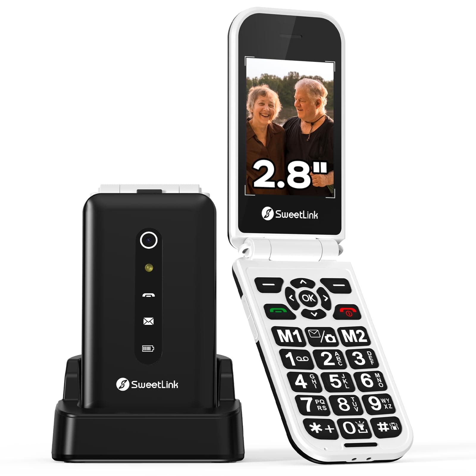 🎁 SweetLink F3PLUS 4G - Seniorenhandy Klapphandy ohne Vertrag 📱