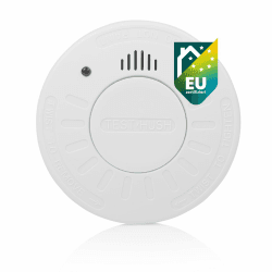 🔥 Smartwares Rauchmelder - 85 dB - Optischer Sensor - 10-Jahres-Batterie - Q-Label - 10.025.28 1-pack 🔥