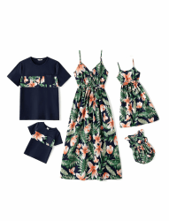 PATPAT Familien Partnerlook Set - Hawaii Sommer Outfit für die ganze Familie! 🌺🌴