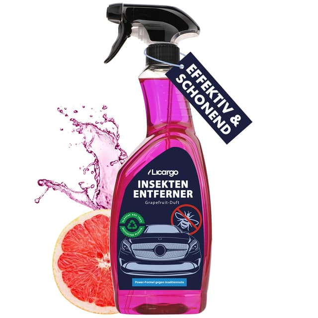🚗 LICARGO Insektenentferner Auto 750ml – Effektiver Insektenreiniger für Auto, Caravan 🦟🚗