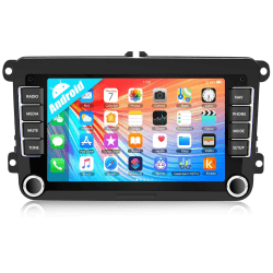 🚗 CAMECHO Android Radio für VW Golf 5 Golf 6 Polo Skoda Seat, 7 Zoll Bildschirm Autoradio 2 DIN 📱🔊
