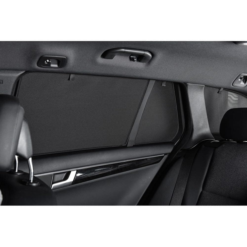 🚗🌞 CAR SHADES Satz für Mazda CX5 2017- | 2-teilig | Schwarz