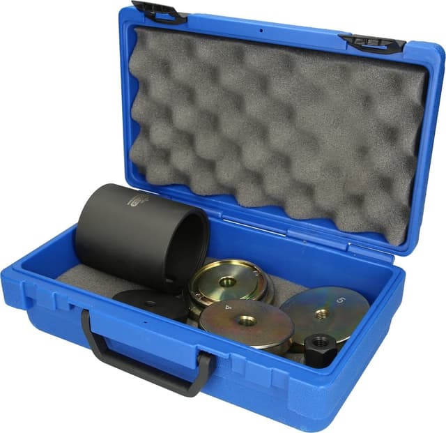 🔧🚗 KS Tools 150.9865 Silentlagerwerkzeug-Satz für BMW Hinterachsträger, 7-TLG 🚗🔧