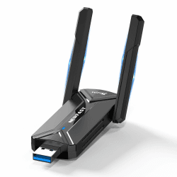 🚀 NEU! NEWFAST WiFi 7 WLAN Stick für PC - BE6500 USB WLAN Adapter - 6500Mbps