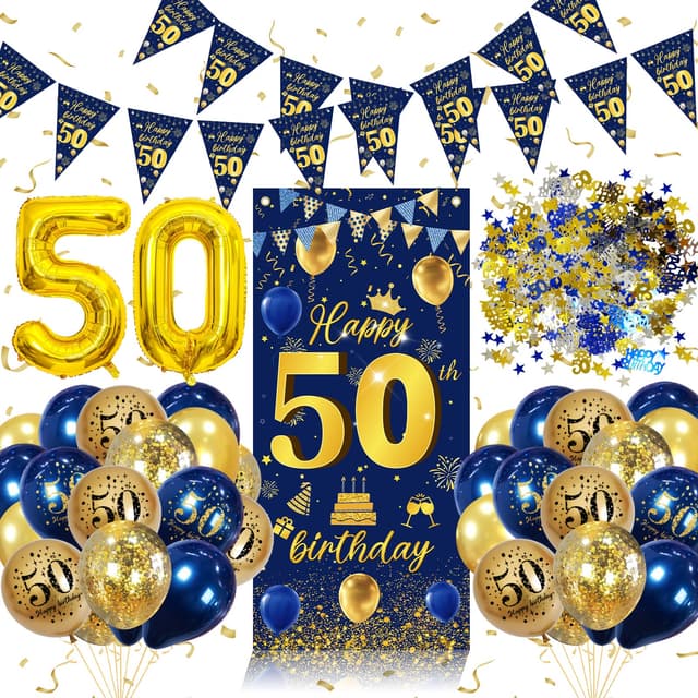 50. Geburtstag Deko Männer 🎉🎈🎁
