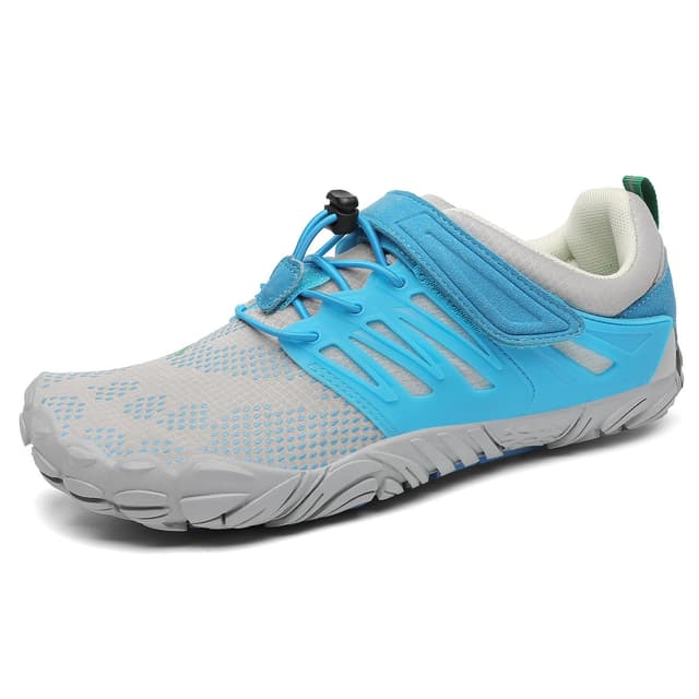 👣 SAGUARO Unisex Barfußschuhe Outdoor Barfussschuhe rutschfest Fitnessschuhe Türkis