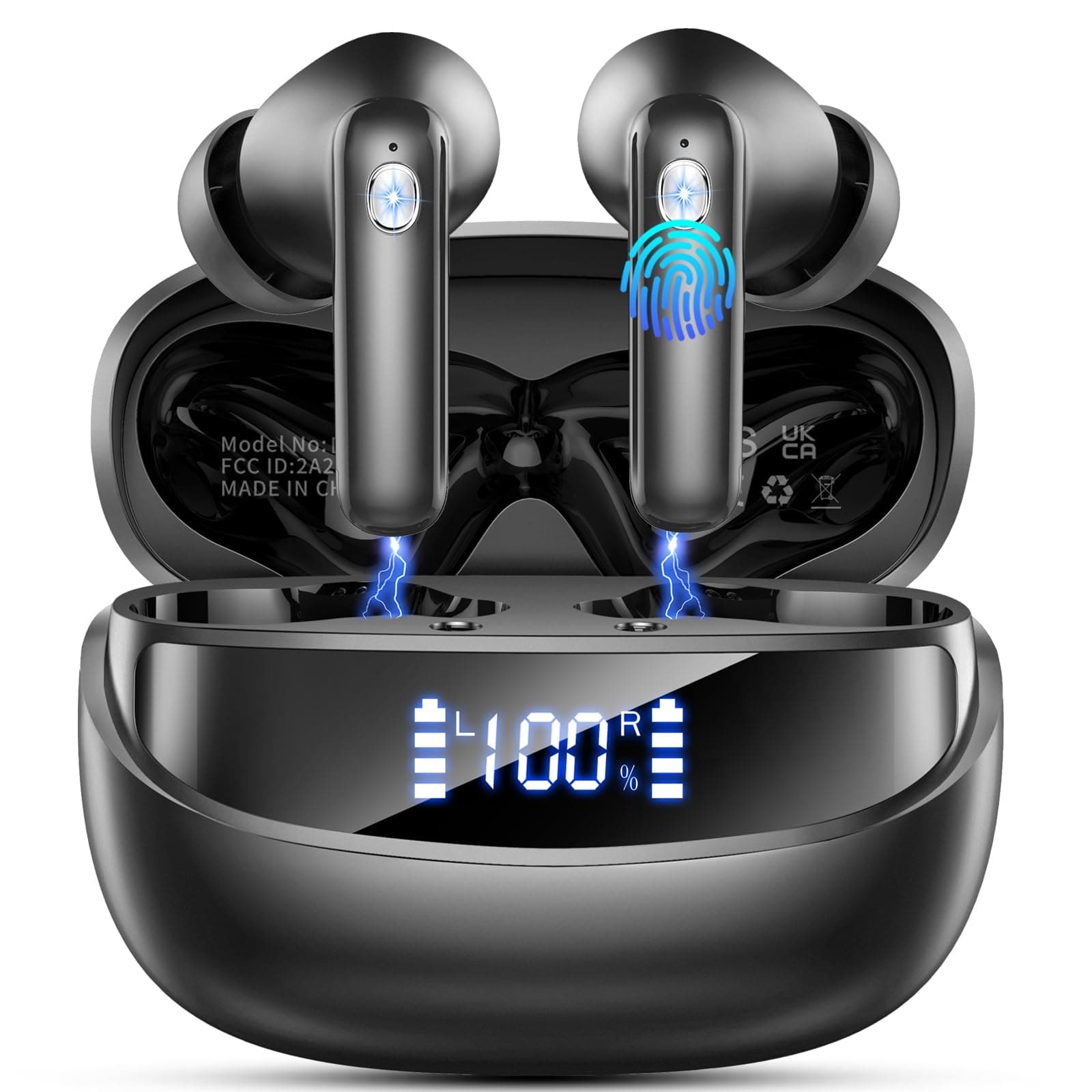 🌟 Super Angebot! Bluetooth Kopfhörer mit ENC Noise Cancelling Mics und IP7 Wasserdicht