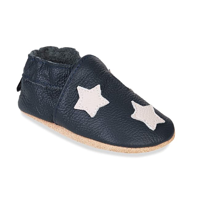 👶 HMIYA Weiche Leder Krabbelschuhe Babyschuhe Lauflernschuhe 👟