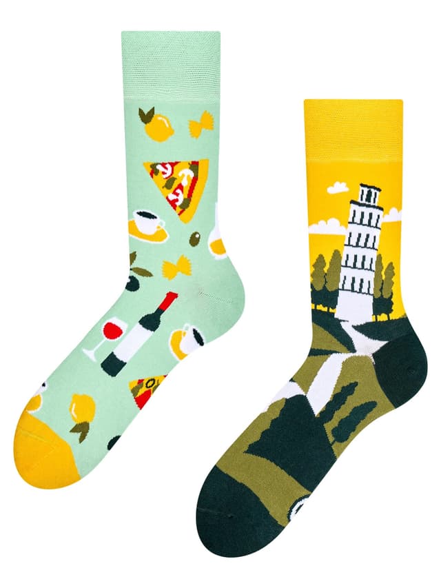 Dedoles Socken Unisex Damen Herren & Kinder 🧦😄🐴🌿🚒 Geschenk 43-46 Italien