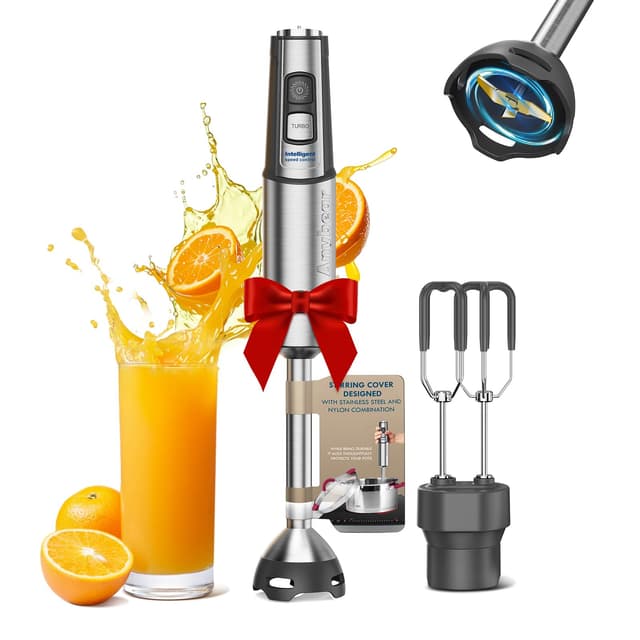 Angebot: Anybear Stabmixer, 1100W 2-in-1 Stabmixer 🚀