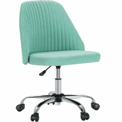 🪑 Bürostuhl Sweetcrispy ohne Geländer, Metall, Grün - Angebot!