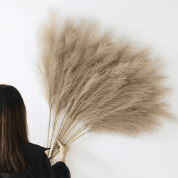Angebot: YiYa 12 Stück Pampasgras Kunstblumen Deko 🌾